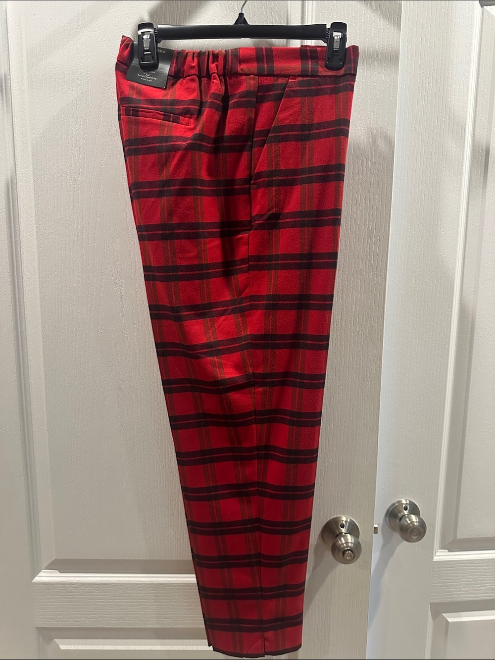 J. Crew Red and Black Plaid women’s Dress Pants